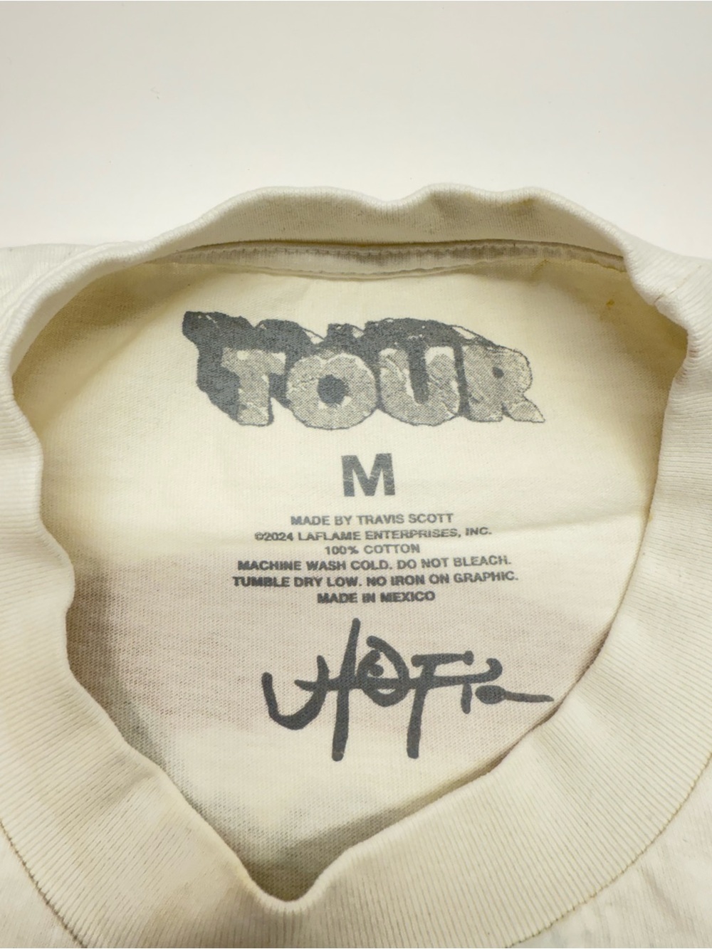Medium Travis Scott Utopia Circus Maximus 2023 Tour III Tee - Picture 3 of 5
